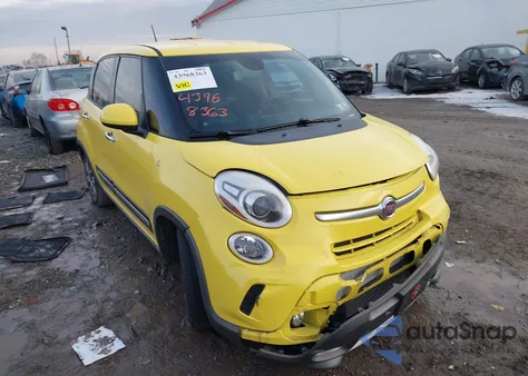 2014 Fiat 500L Trekking из США, поврежденный, VIN ZFBCFADH4EZ004804